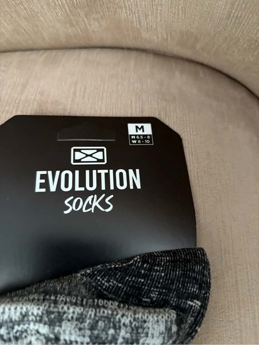 Evolution Socks Merino Wool Base Layer Technical Socks Medium Black Hiking